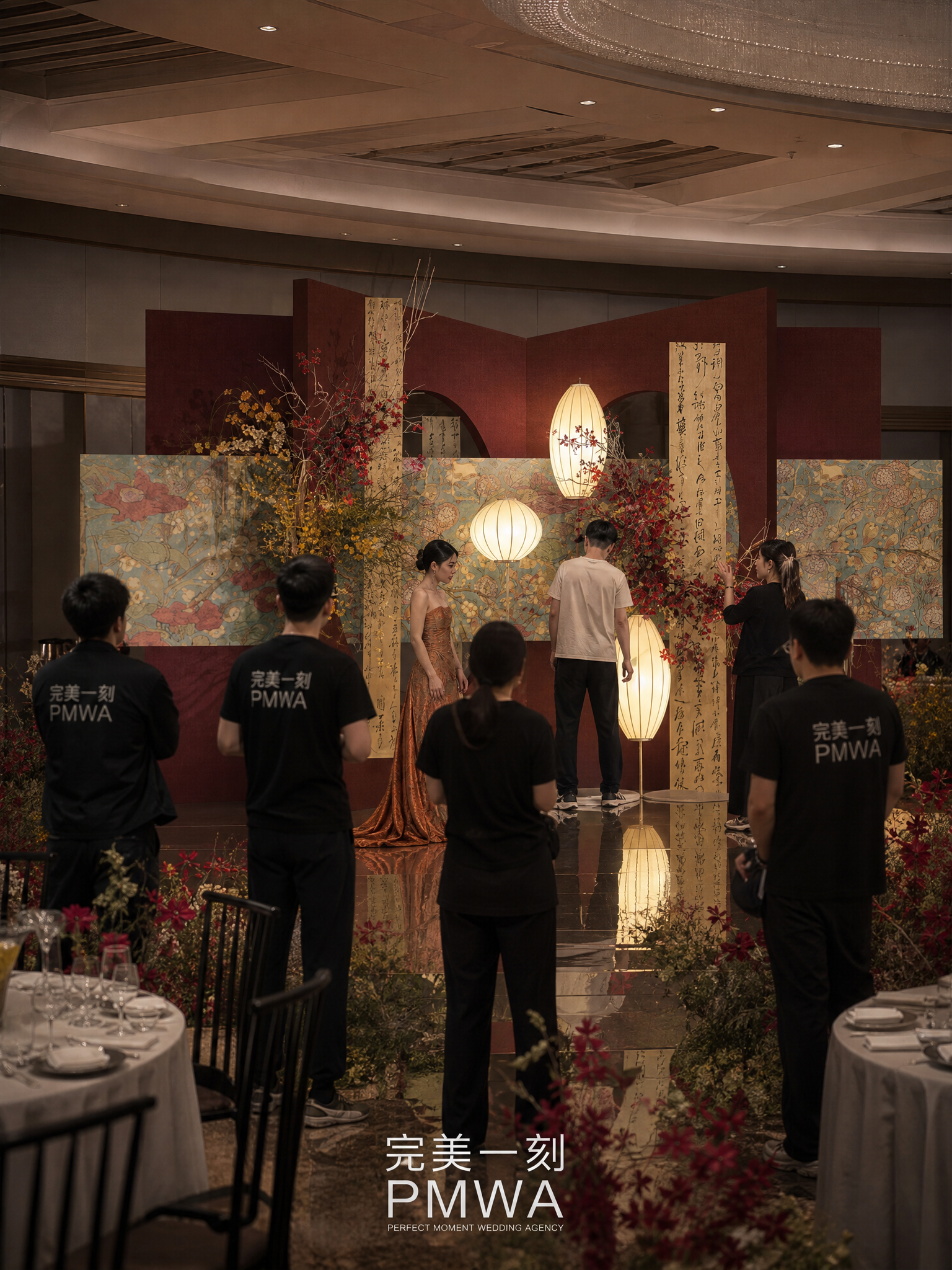 深圳婚礼布置 深圳婚礼策划 新中式婚礼布置 婚礼策划